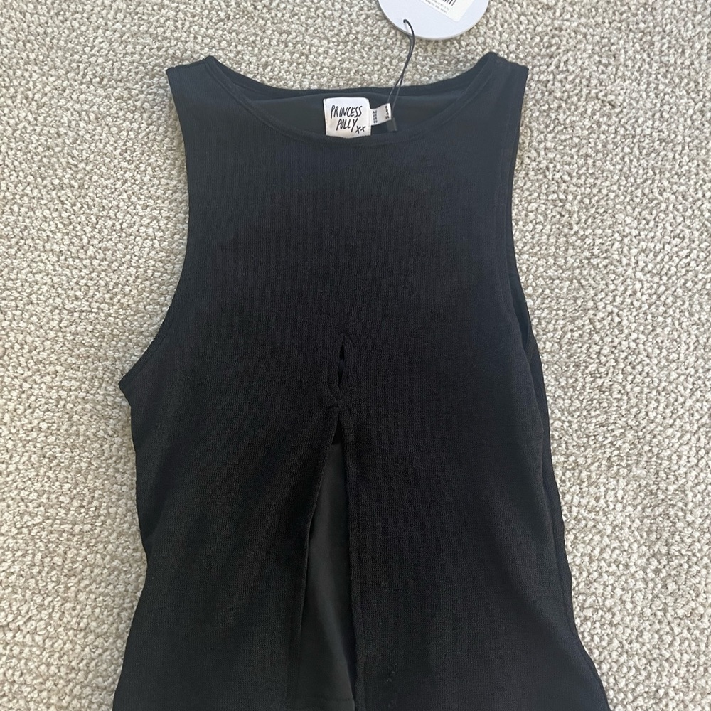 Princess Polly Black Top - Picture 2 of 5